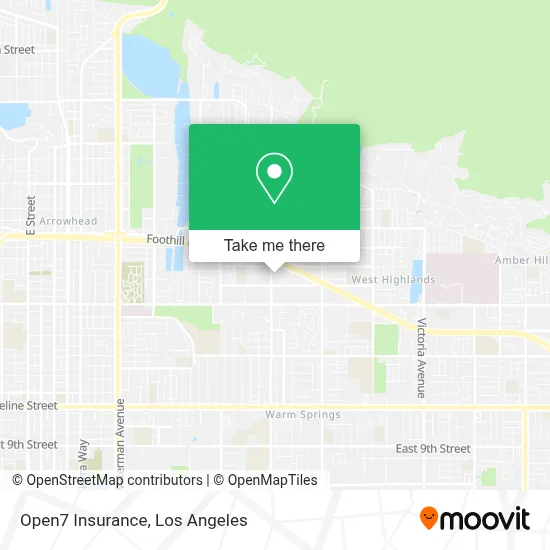 Open7 Insurance map