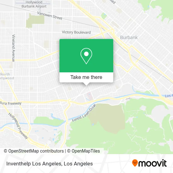 Inventhelp Los Angeles map