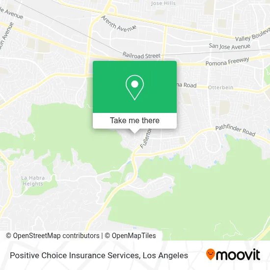 Positive Choice Insurance Services map