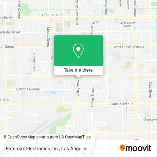 Rammax Electronics Inc. map
