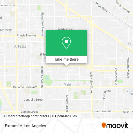 Extramile map