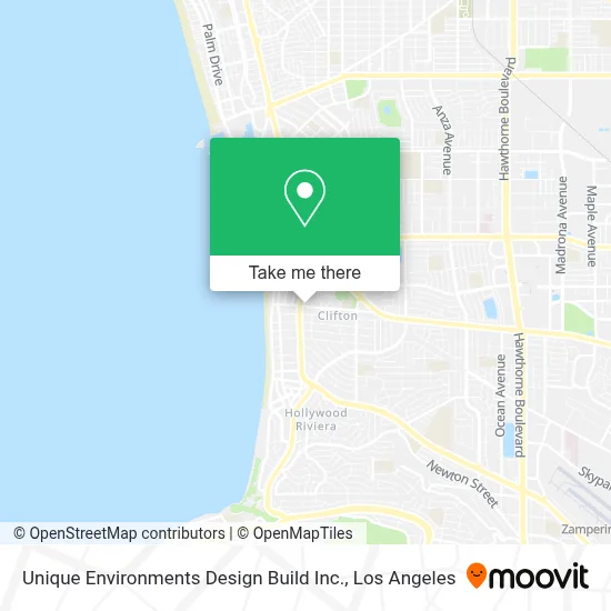Unique Environments Design Build Inc. map