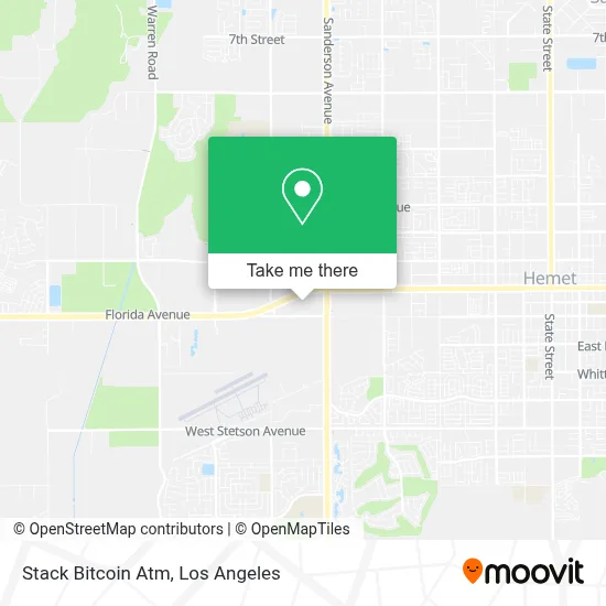 Stack Bitcoin Atm map