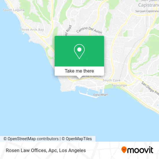 Rosen Law Offices, Apc map