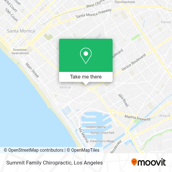 Summit Family Chiropractic map