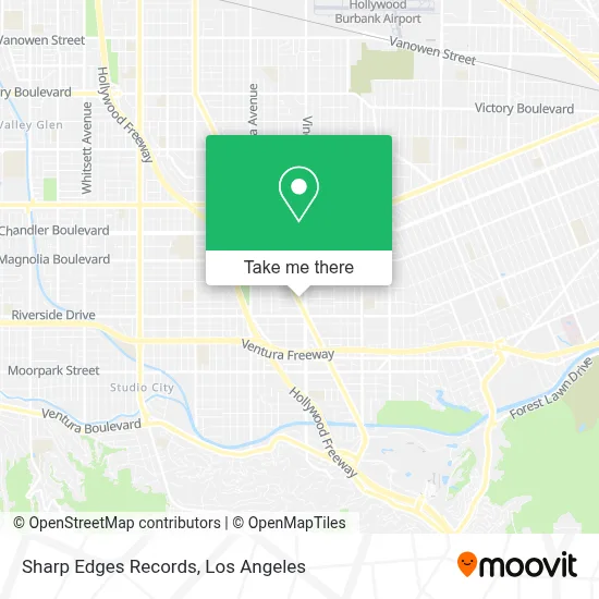 Sharp Edges Records map