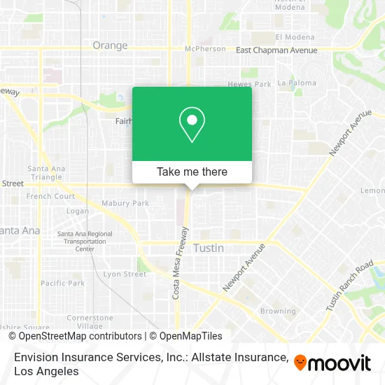 Envision Insurance Services, Inc.: Allstate Insurance map