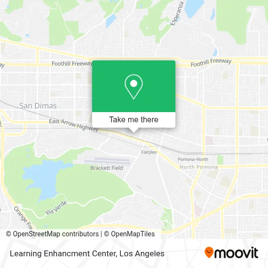Learning Enhancment Center map