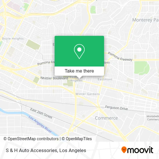 S & H Auto Accessories map
