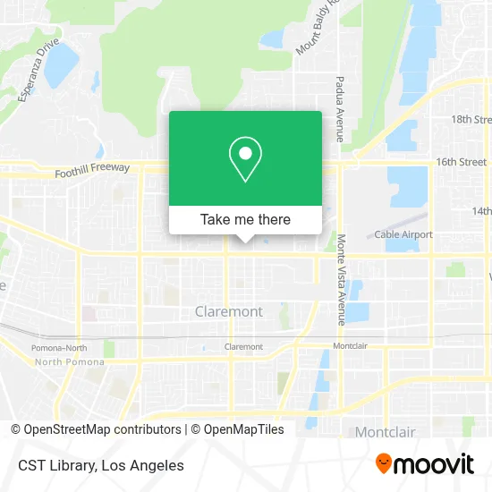 CST Library map