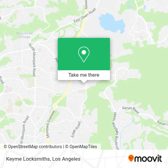 Keyme Locksmiths map