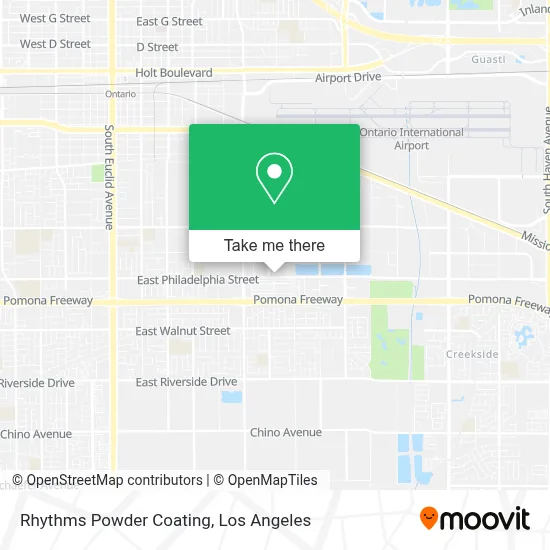 Rhythms Powder Coating map