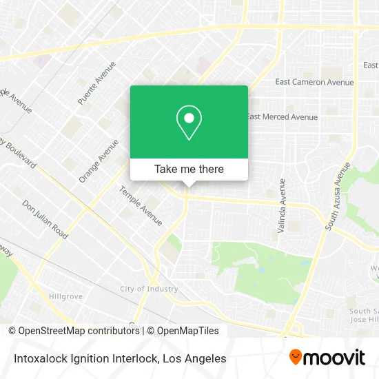 Intoxalock Ignition Interlock map