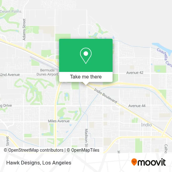 Hawk Designs map