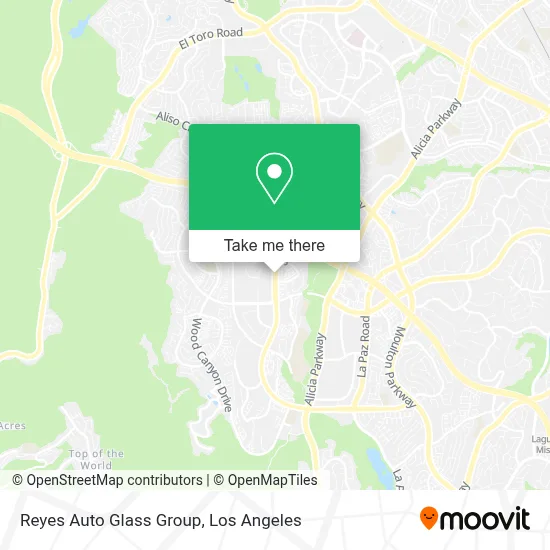 Reyes Auto Glass Group map