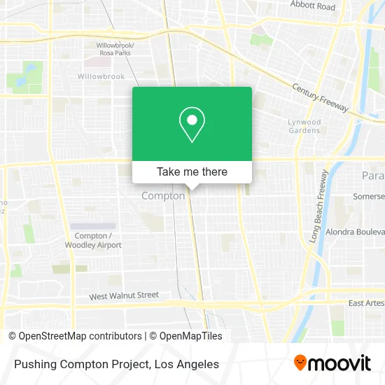 Pushing Compton Project map
