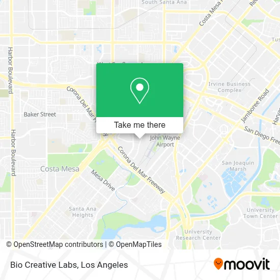 Bio Creative Labs map