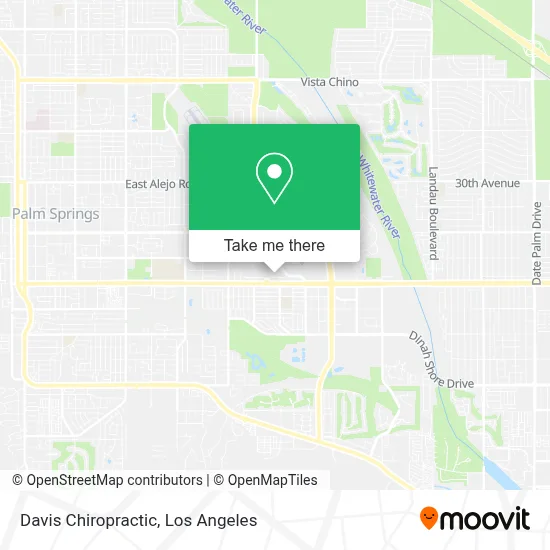 Davis Chiropractic map
