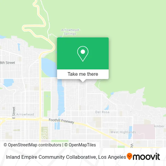 Inland Empire Community Collaborative map