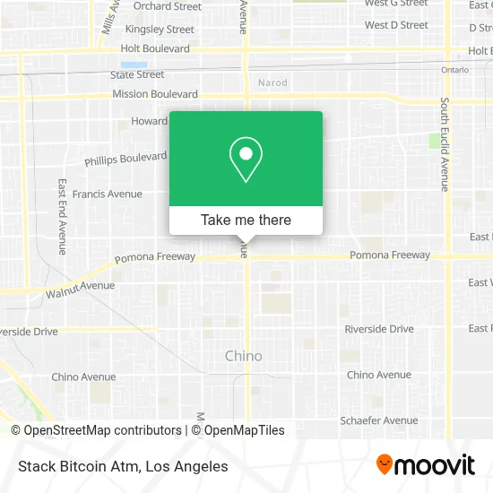 Stack Bitcoin Atm map