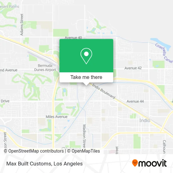 Max Built Customs map