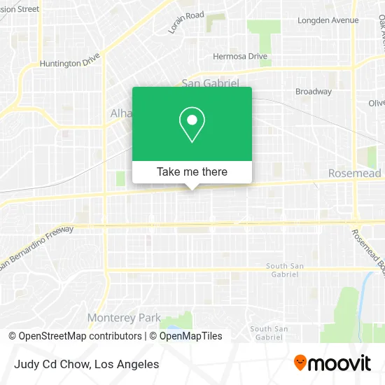 Judy Cd Chow map