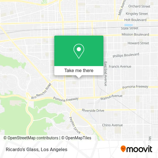 Ricardo's Glass map