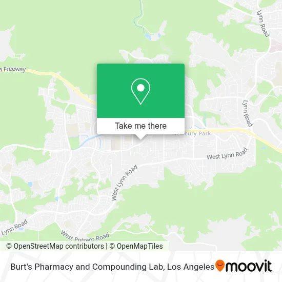Burt's Pharmacy and Compounding Lab map