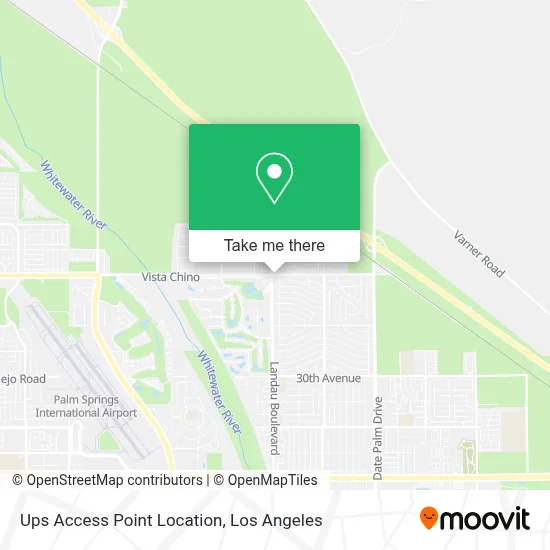 Ups Access Point Location map