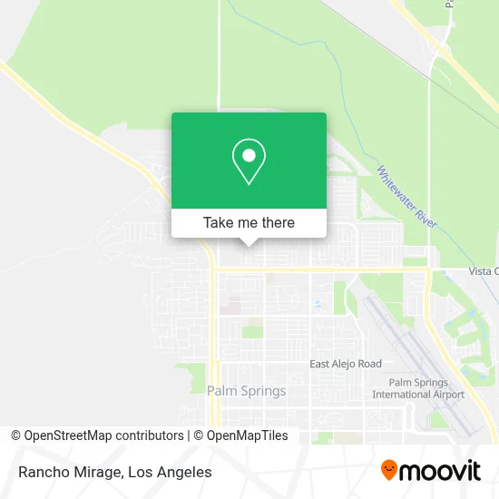 Rancho Mirage map