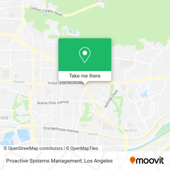 Proactive Systems Management map