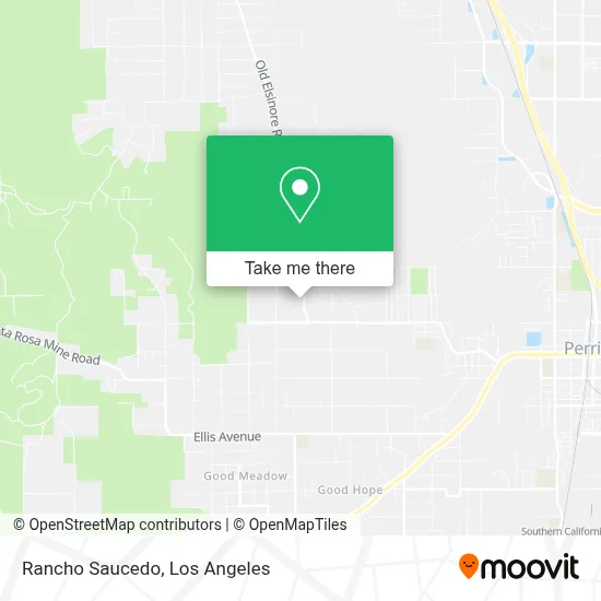 Rancho Saucedo map