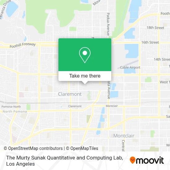 The Murty Sunak Quantitative and Computing Lab map