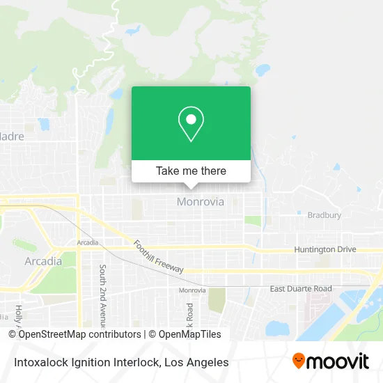 Intoxalock Ignition Interlock map