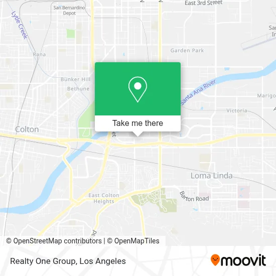 Realty One Group map