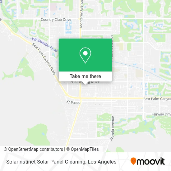 Solarinstinct Solar Panel Cleaning map