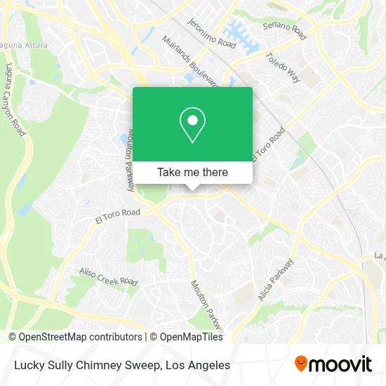 Lucky Sully Chimney Sweep map