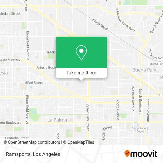 Ramsports map
