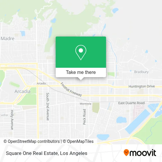 Square One Real Estate map