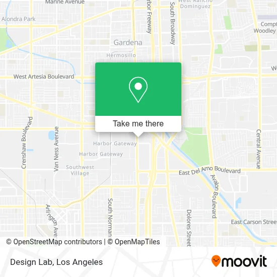 Design Lab map