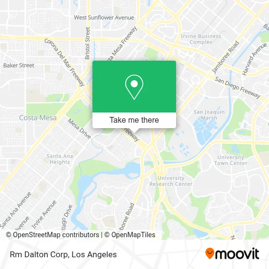 Rm Dalton Corp map