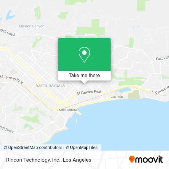 Rincon Technology, Inc. map