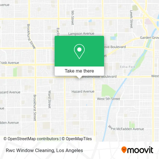 Rwc Window Cleaning map