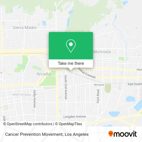 Cancer Prevention Movement map