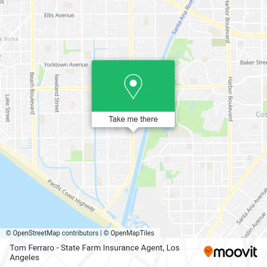 Tom Ferraro - State Farm Insurance Agent map