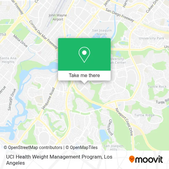 UCI Health Weight Management Program map