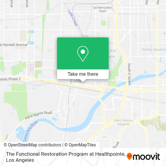 The Functional Restoration Program at Healthpointe map