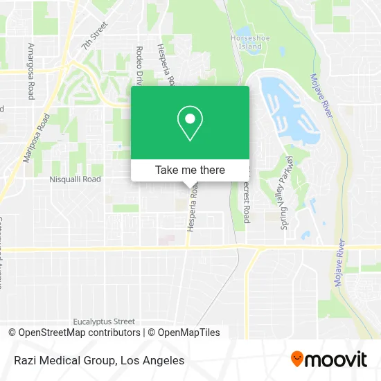 Razi Medical Group map