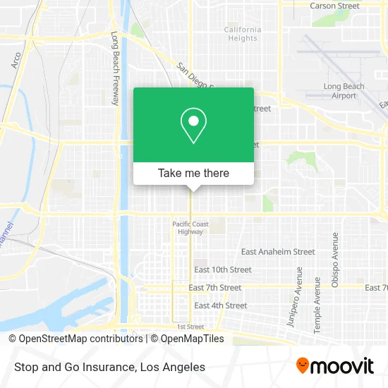 Stop and Go Insurance map