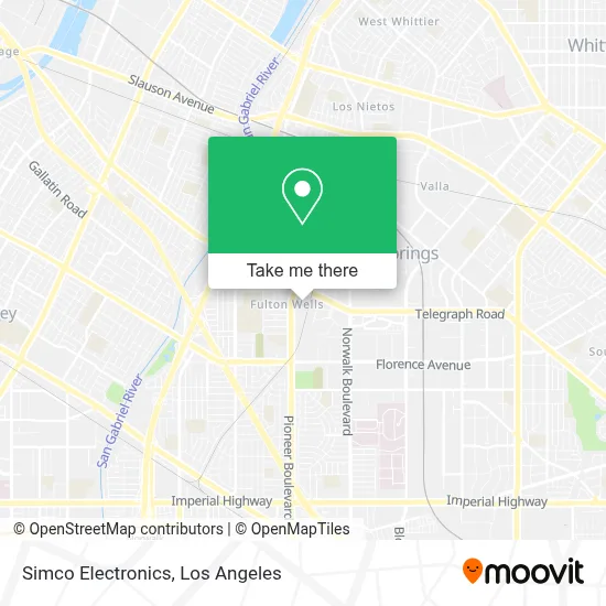 Simco Electronics map